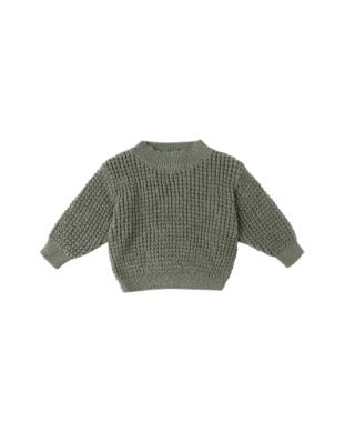 Chunky Knit Sweater - Forest