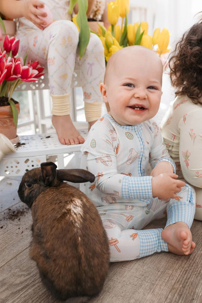 Oliver Rabit Zipper Romper