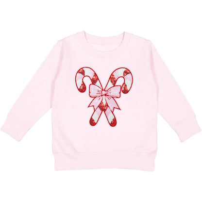 Candy Cane Patch Sweatshirt