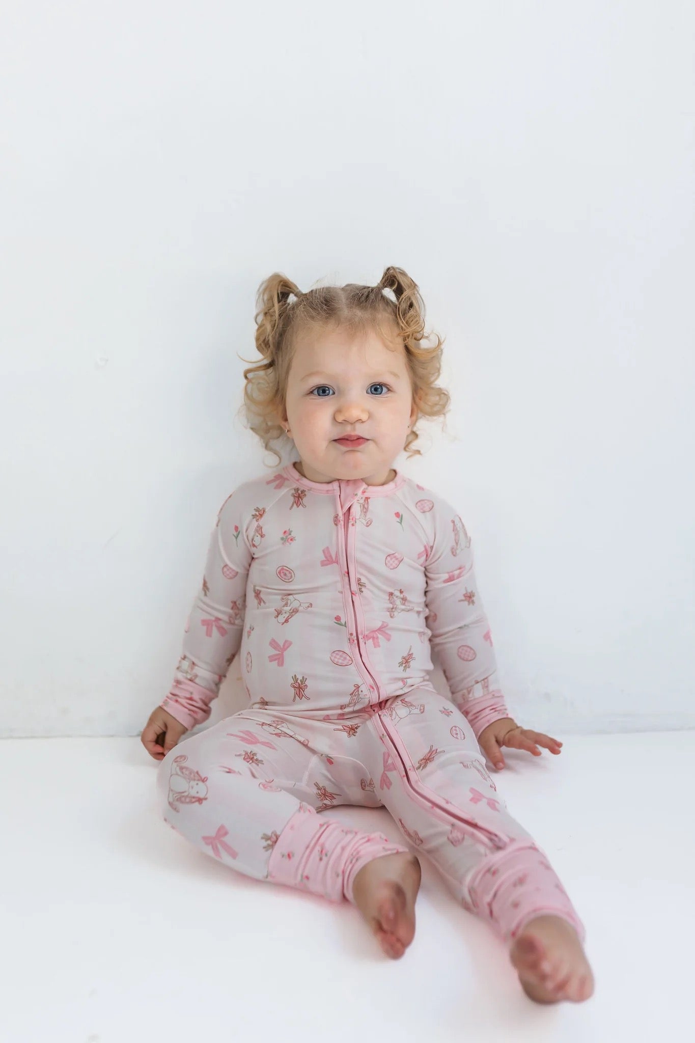 Rosie Rabit Zipper Romper