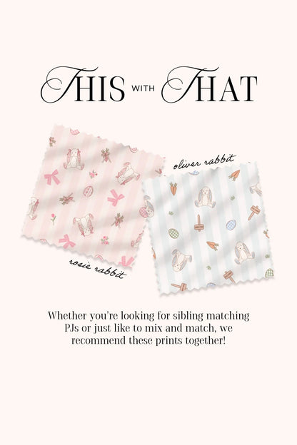 Rosie Rabit Zipper Romper