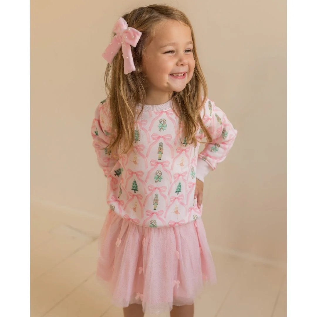 Nutcracker Trellis Christmas Sweatshirt - Ballet