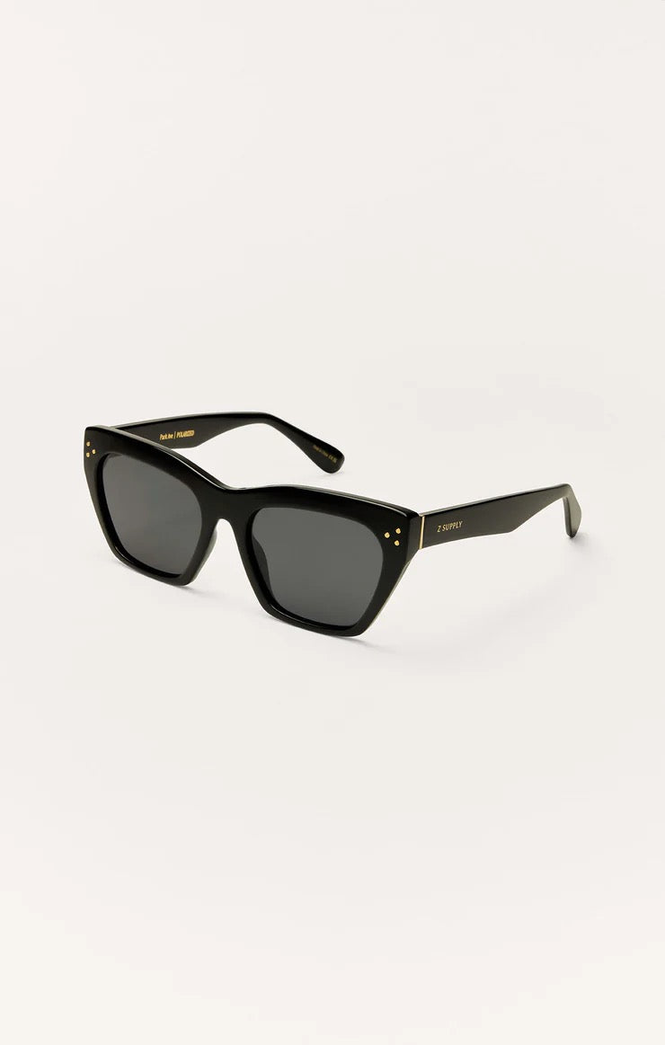 Park Ave Polarized Sunglasses -Black