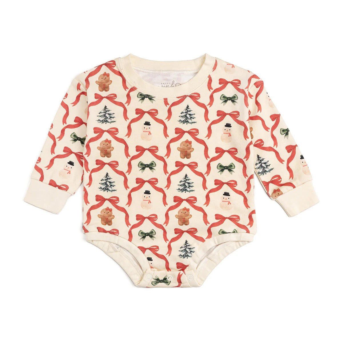 Christmas Cutie Long Sleeve Onesie