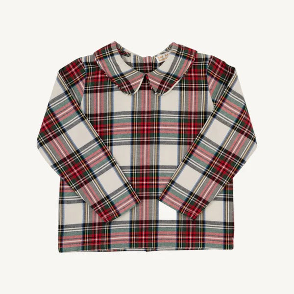 Peter Pan Collar Shirt (Long Sleeve Flannel)