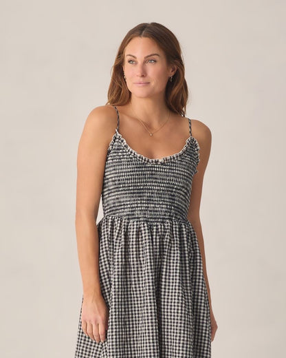 Women's Chrissy Dress - Black Gingham