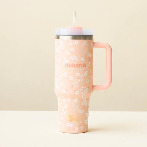 Take Me Everywhere 40oz Tumbler - Peach MAMA