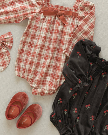 Everly Bow - Holiday Tartan