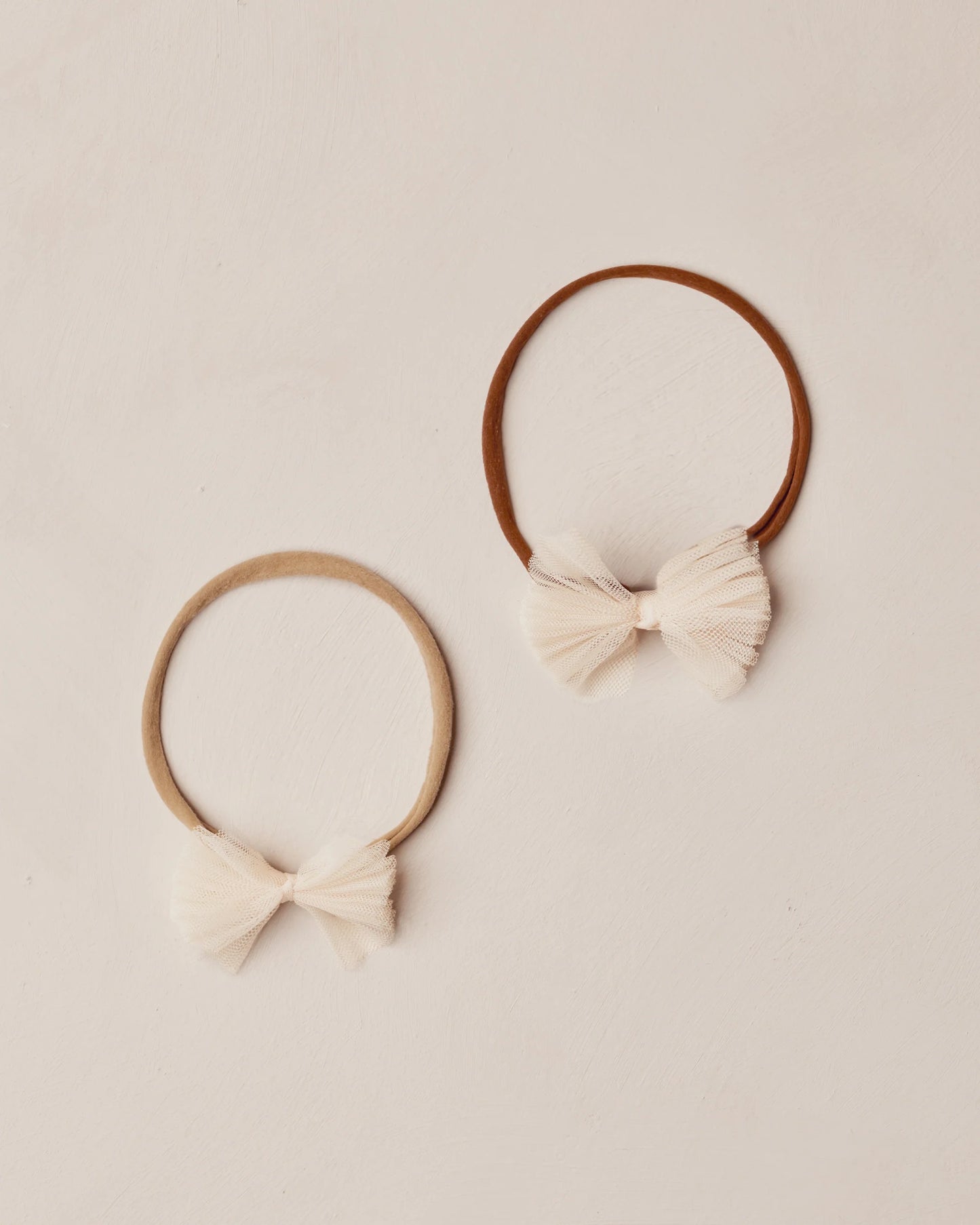 Flutter Tulle Headband - Antique