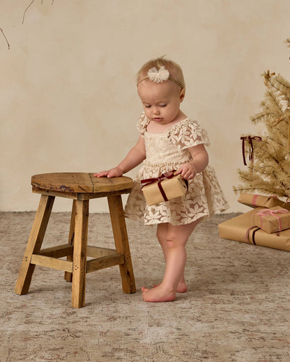 Flutter Tulle Headband - Antique