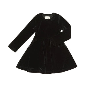 Marilee Dress - Black Velvet