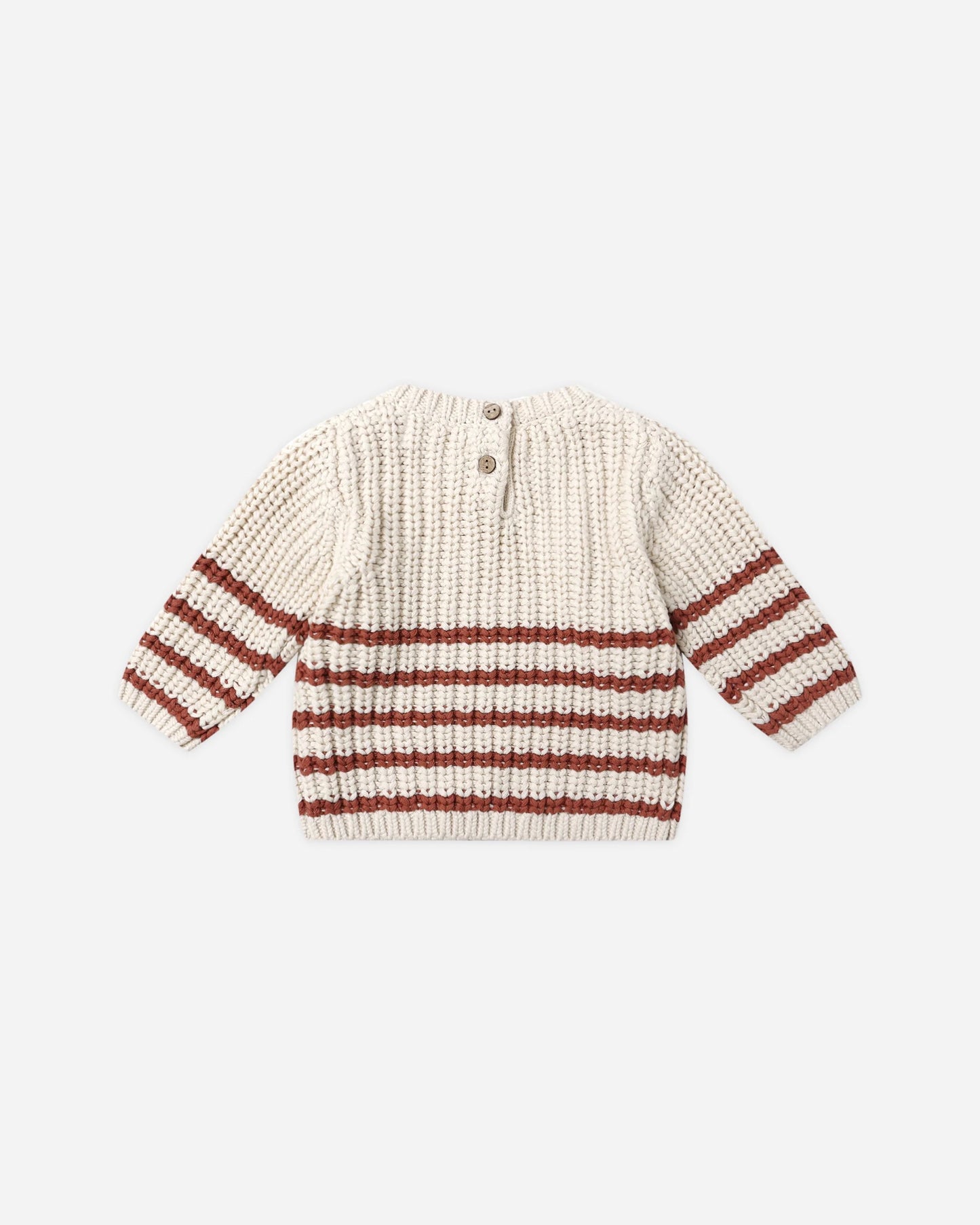 Rex Sweater - Cranberry Stripe