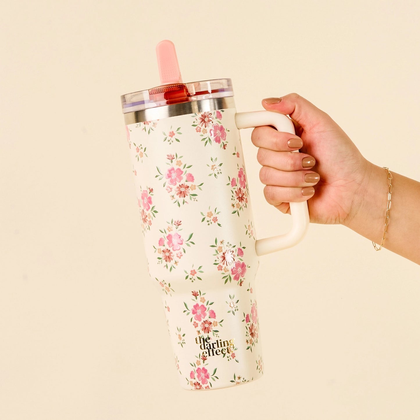 Lifestyle Flip Straw Tumbler-Endless Daydream Cream - 40 or 20 oz