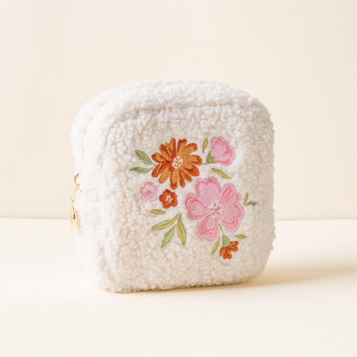 Teddy Pouch Square - Dainty Floral