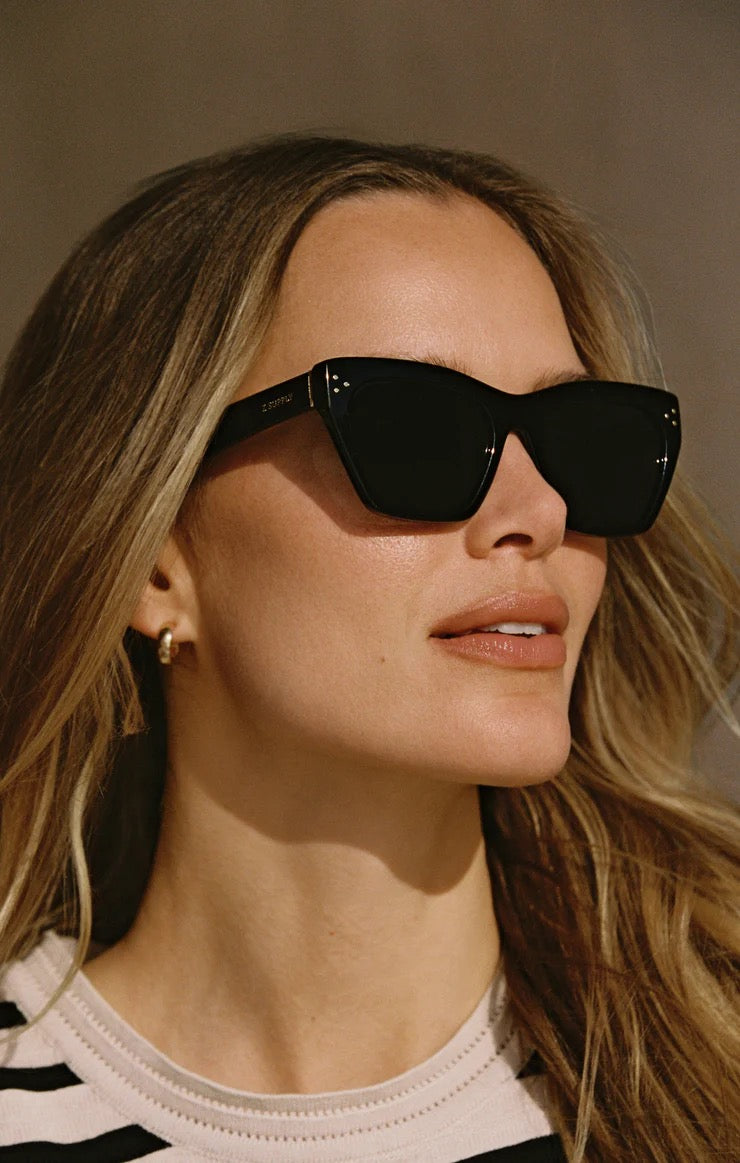 Park Ave Polarized Sunglasses -Black