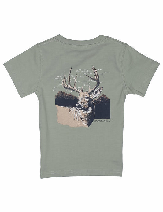 Boy's Buck Sage Graphic Tee