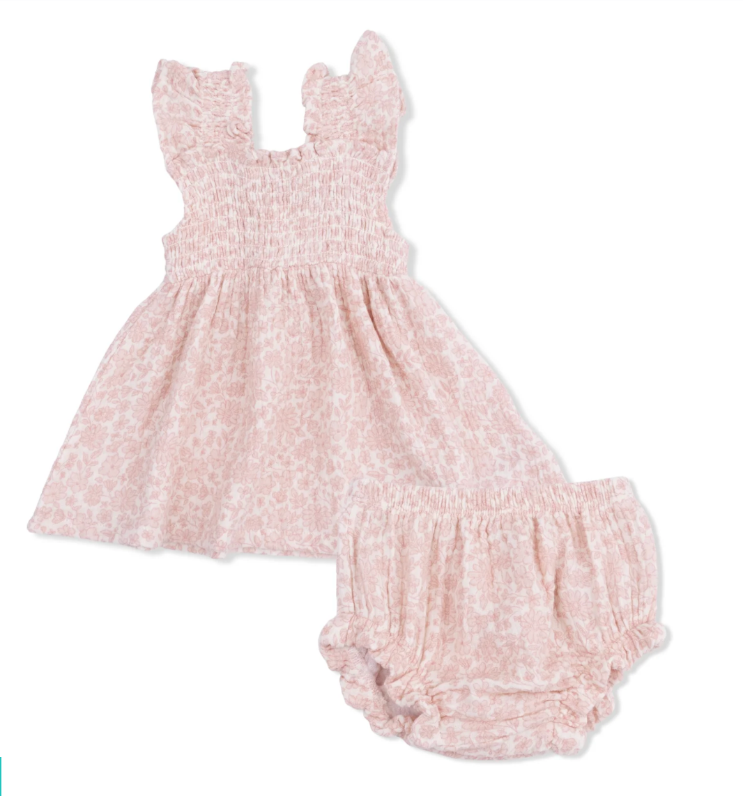 harper floral mini dress Smocked Sun – The Little Things Baby & Gifts The Harper dress fits Color:Ivory(Pre-Sale 30days) winter-sale-womens-2025 Mango A Line Maxi