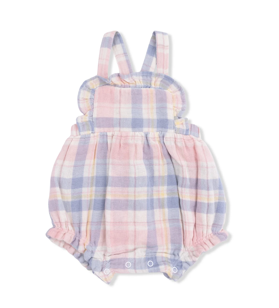 Oxford Bubble - Dusty Plaid