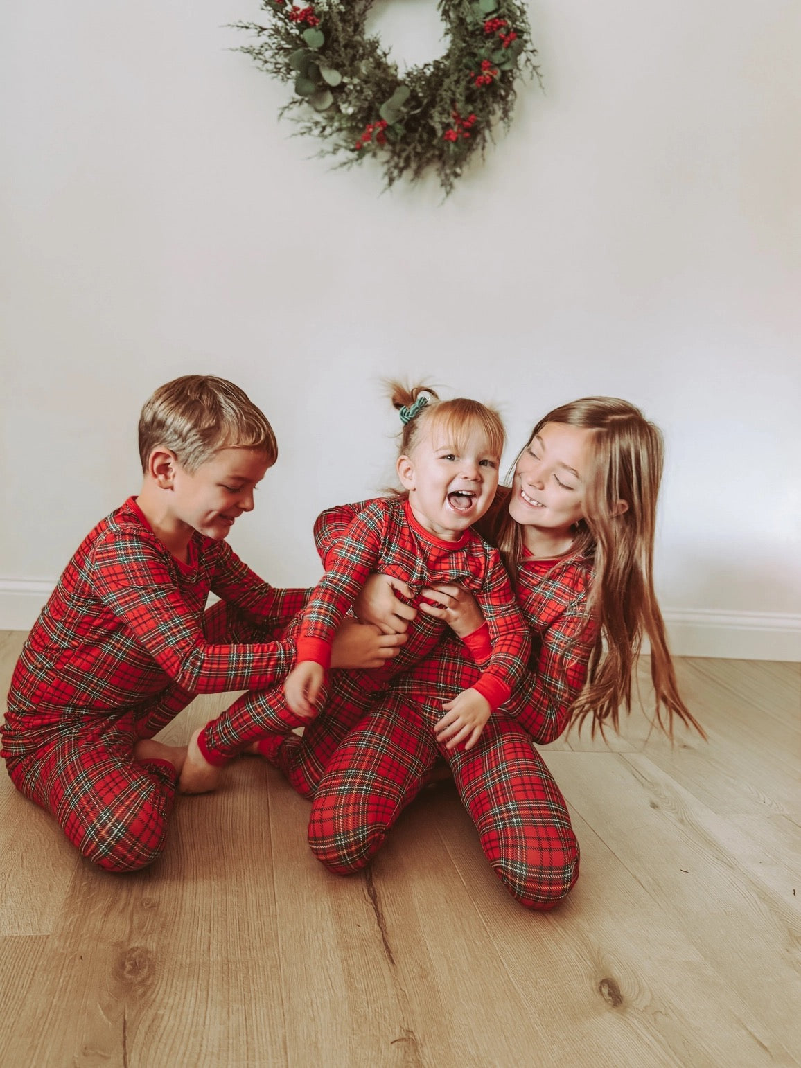 2 Piece Pajama Set - Cozy Check
