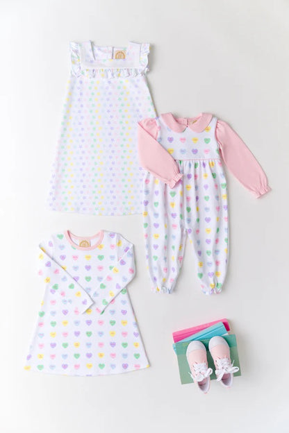 Sleeveless Rebecca Romper - We Heart You