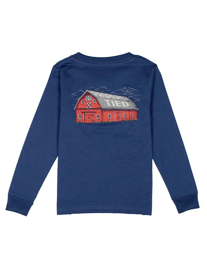 Boy's LS Graphic Tee - Barn