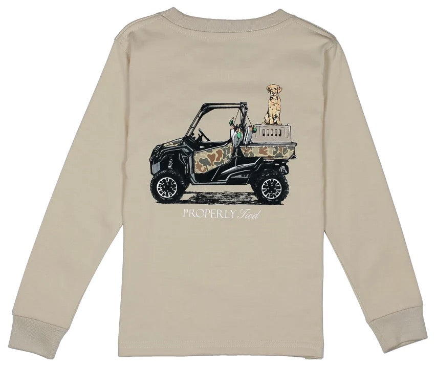 Boy's LS Graphic Tee - Trail Tradition