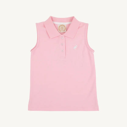 Sleeveless Anna Price Polo - Piew Party Pink