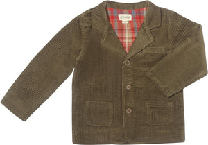 Bucks Wide Cord Jacket - Olive