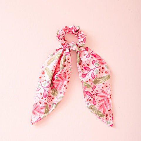 Hair Scarf - Jolly Sprig Pink