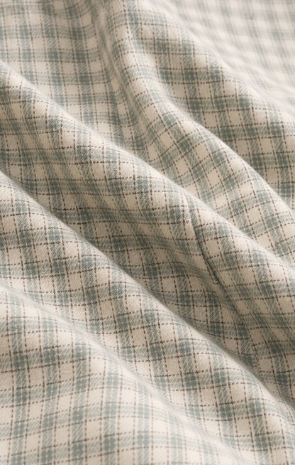 River Plaid Button Up - Emerald Cove