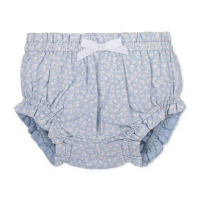 Linen Smocked Puff Sleeve Dress