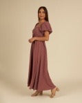Oceane Dress - Embroidered Daisy