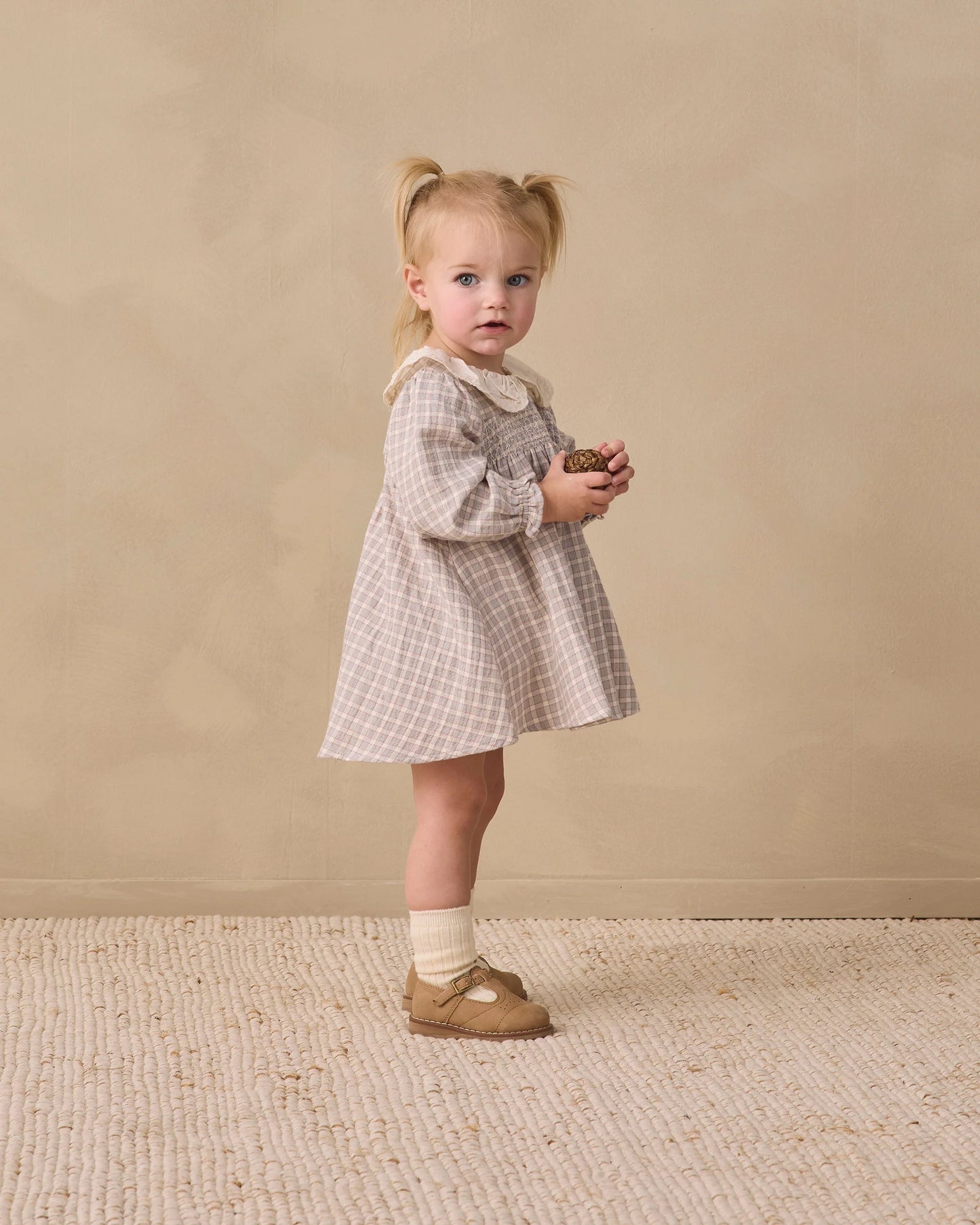 Callie Dress - Blue Gingham