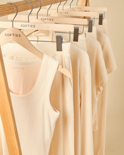 Pointelle Ballet Cardigan - Warm Sand