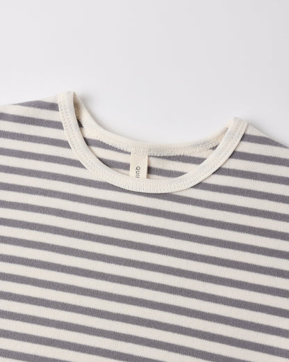 Cozy set - Slate Stripe