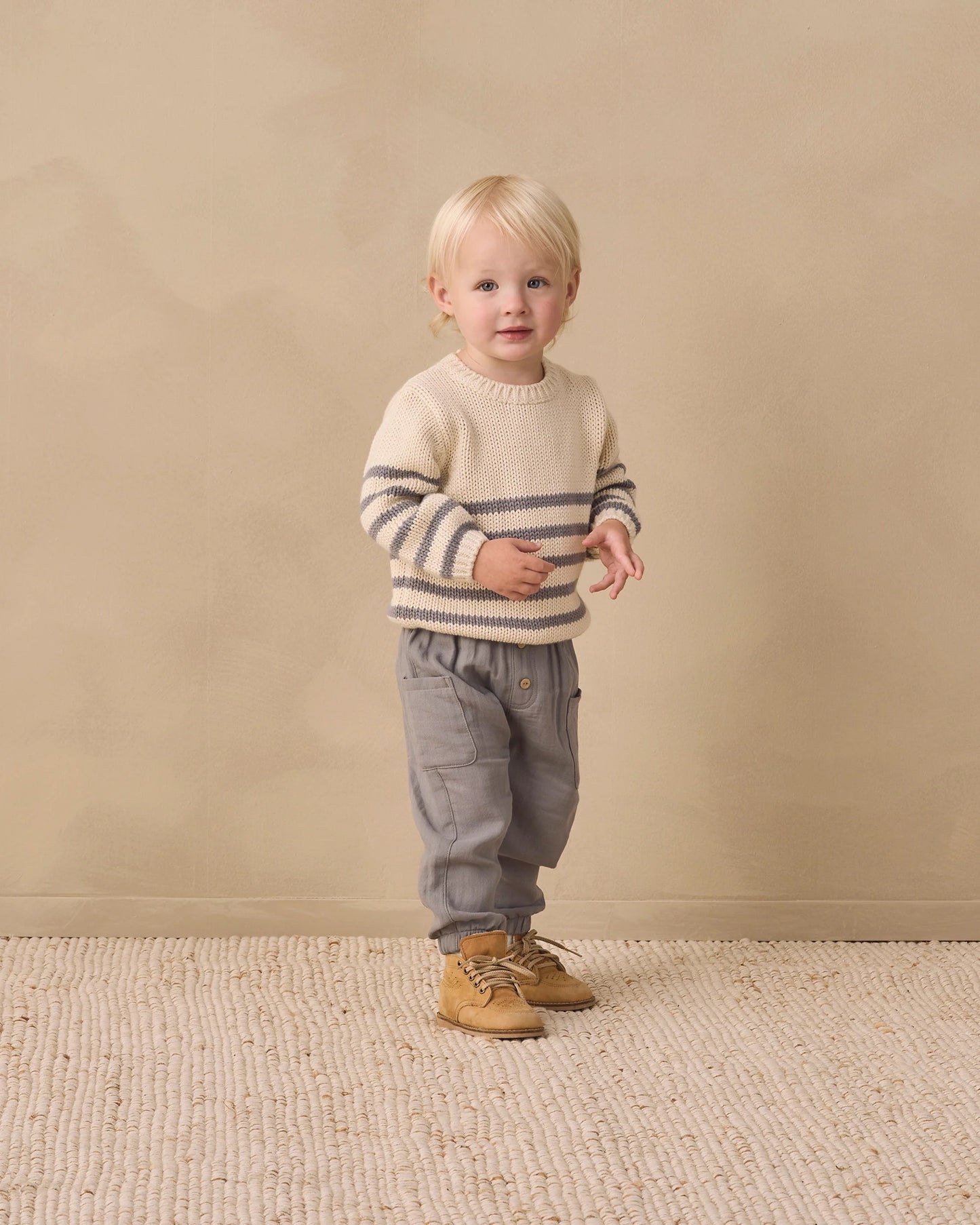Rex Sweater - Slate Stripe