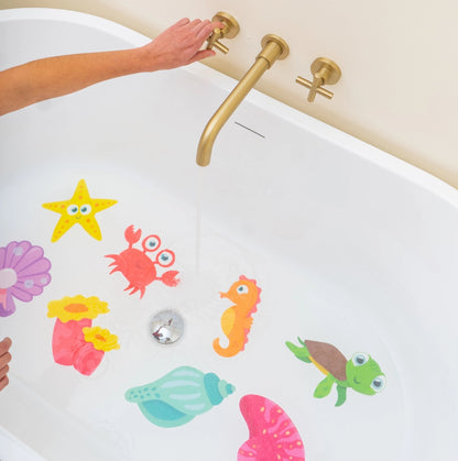 Guppy Grips - non slip bathtub stickers