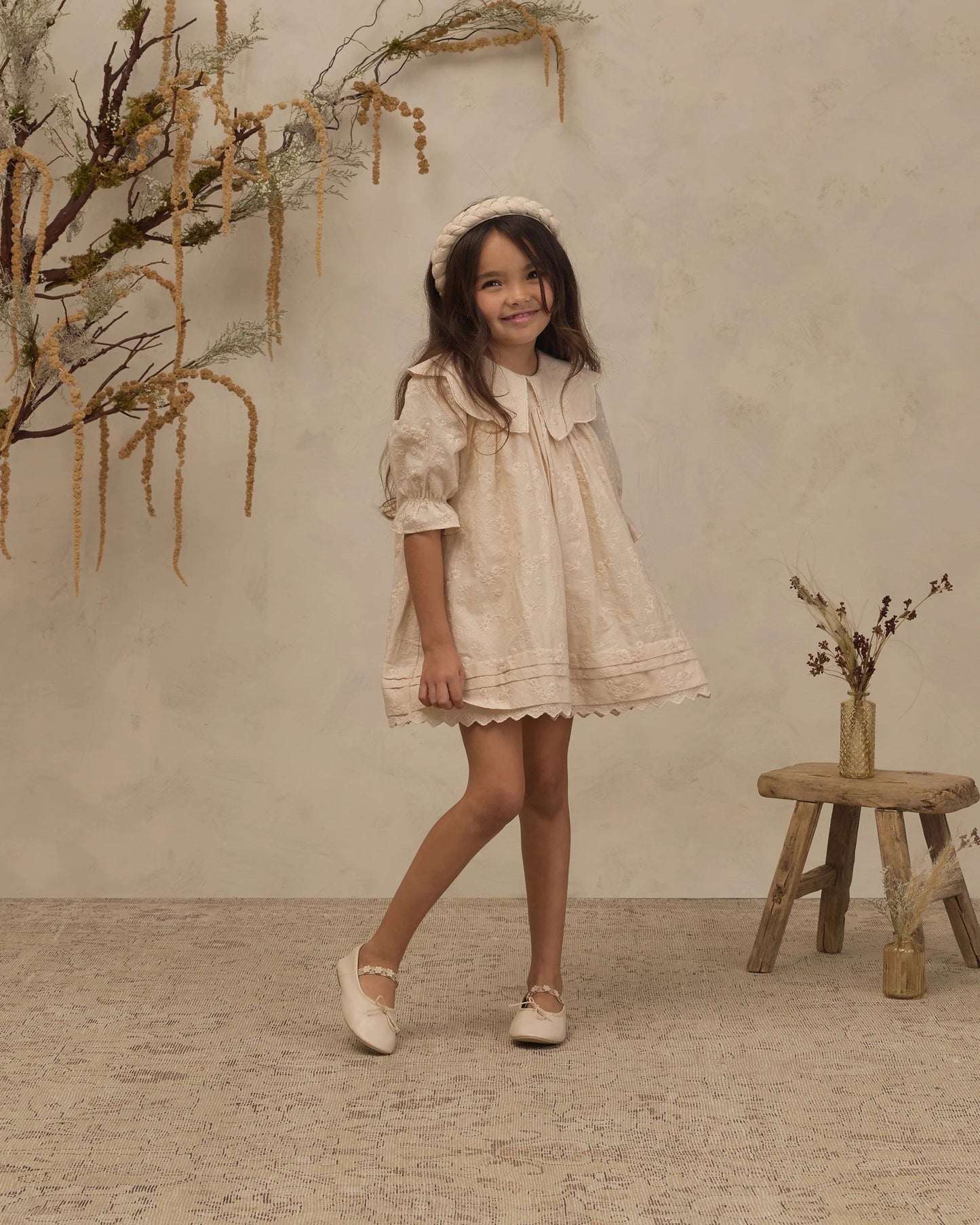 Mable Dress - Natural