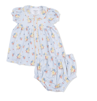 Betty Puff Sleeve Dress - Country Floral