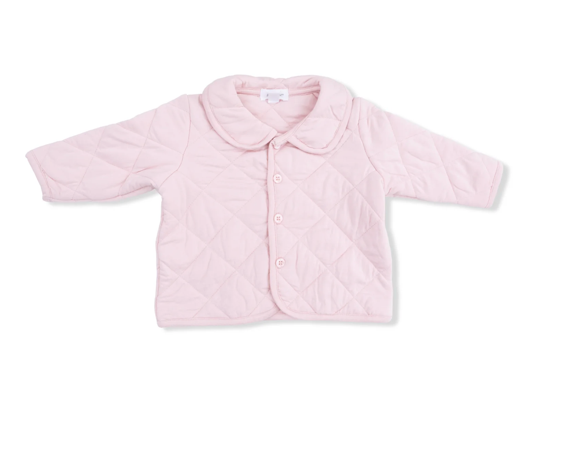 Quilted Jacket - Blush