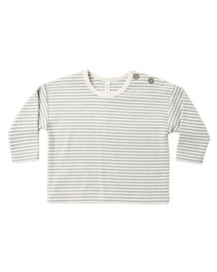 Long Sleeve Tee Laurel Microstripe