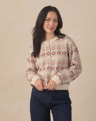 Women's Cheyenne Flower Cardigan