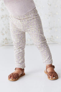 Organic Cotton Every Day Legging - Chloe Lavendar