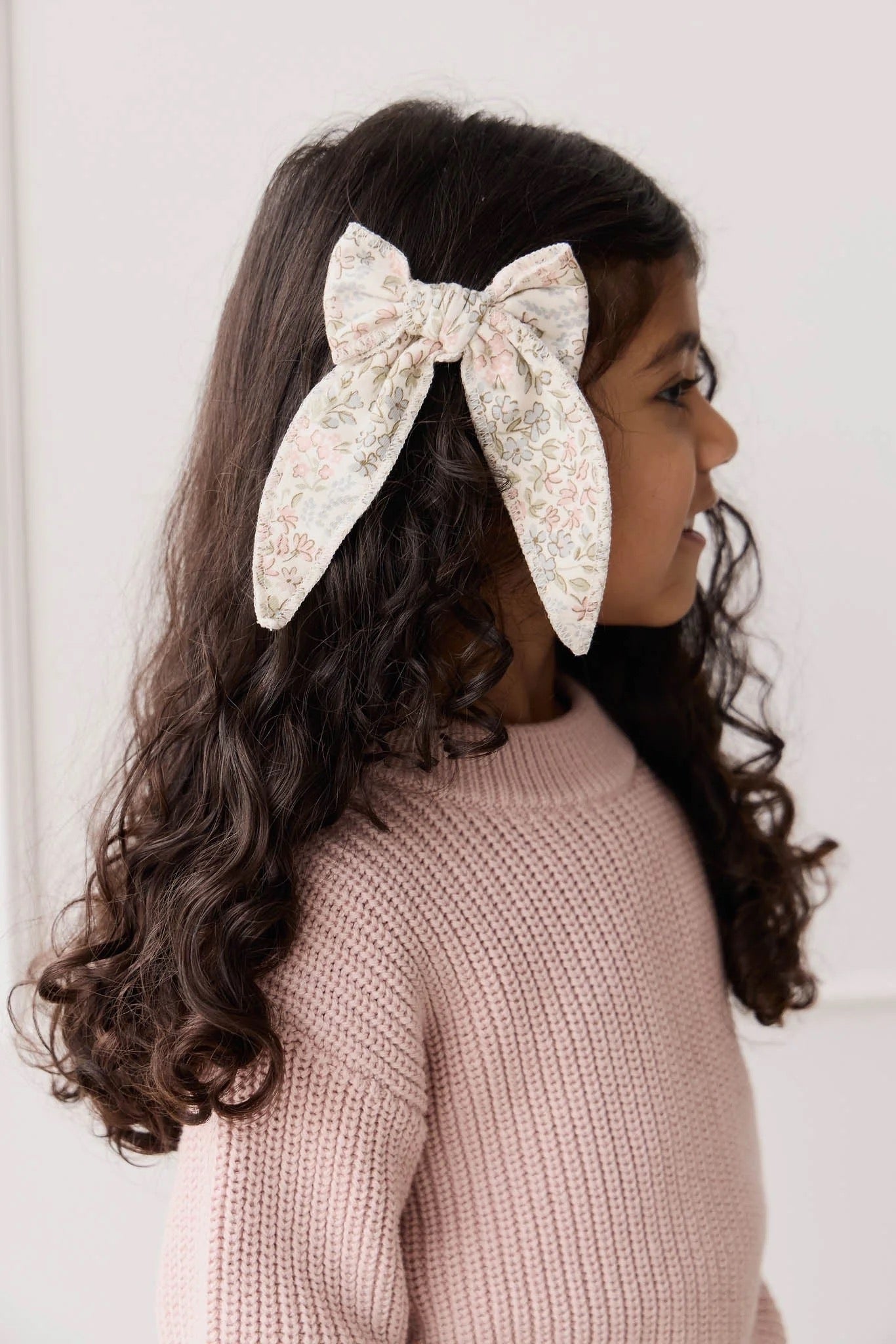 Organic Cotton Bow - April Glacier