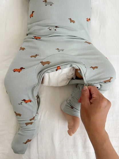 Gunamuna Convertible PJ - Blue Woof