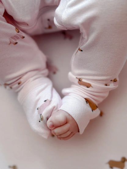 Gunamuna Convertible PJ -Pink Dog