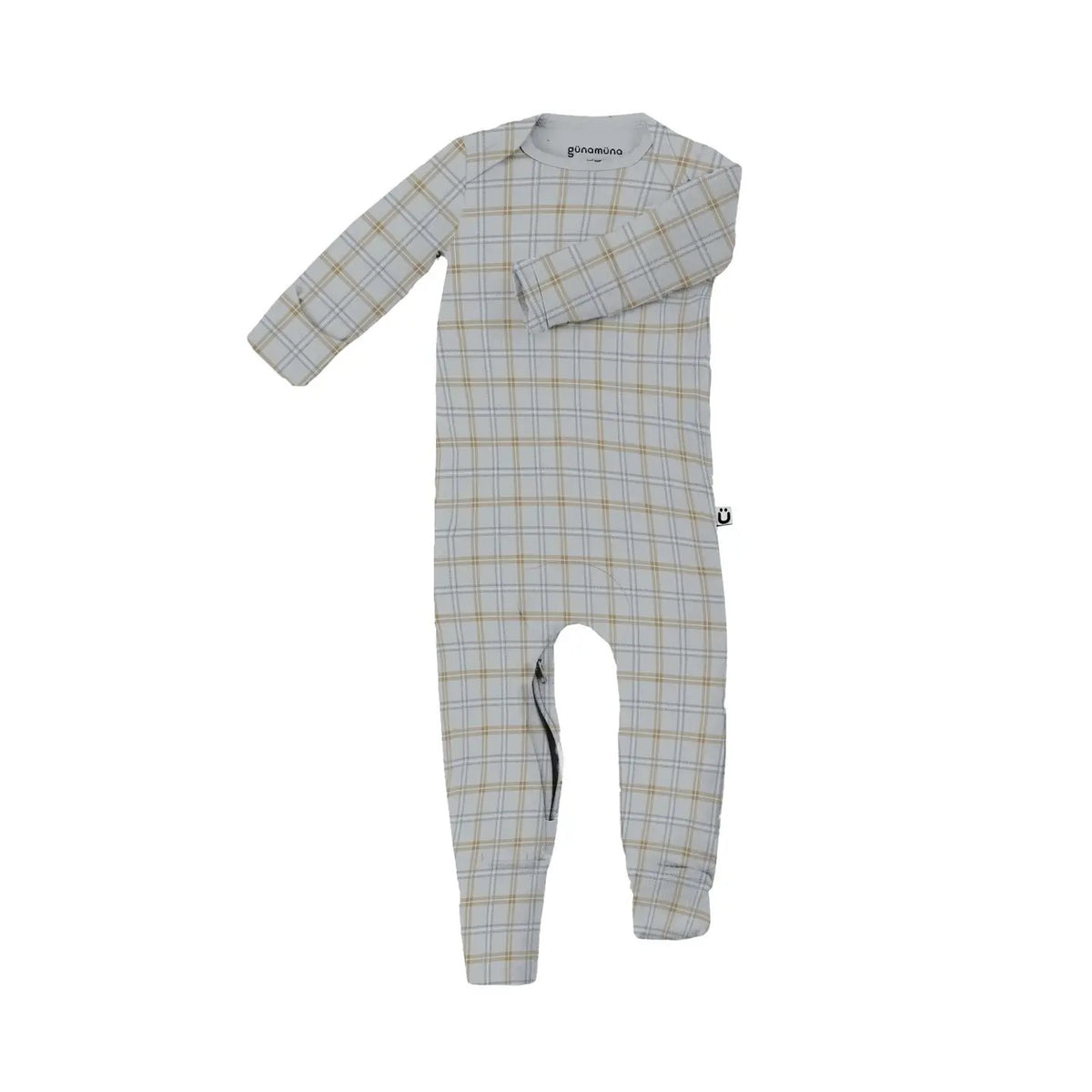 Gunamuna Convertible PJ - Blue/Brown Plaid