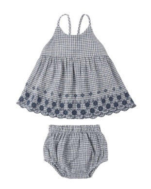 Zenni Set - Marine Gingham
