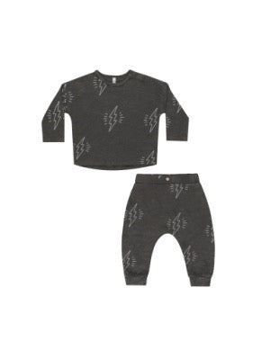 Long Sleeve Tee + Pant - Bolts