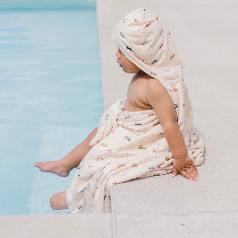 Hooded Towels - Cars / Infant